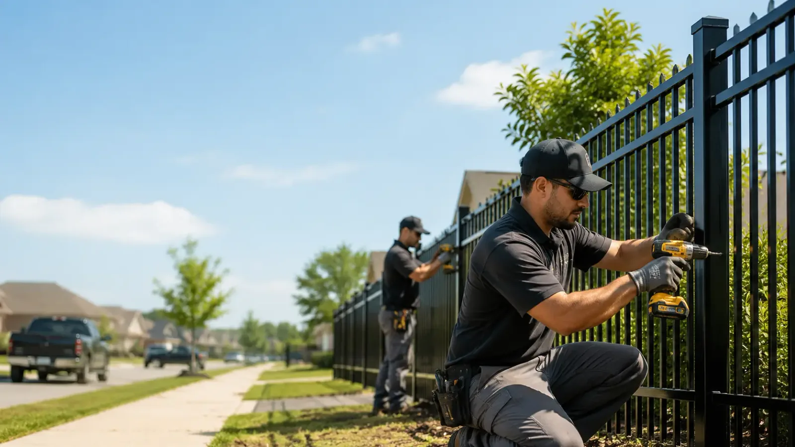 Metal Fence Installation in Manchester, CT